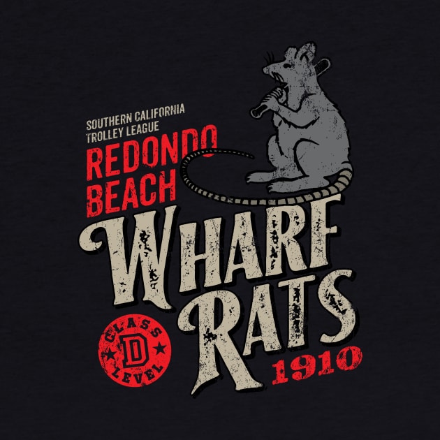 Redondo Beach Wharf Rats by MindsparkCreative